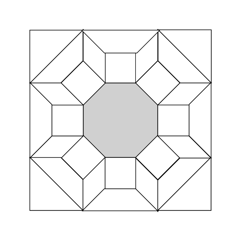 Octagon - English Paper Pieces