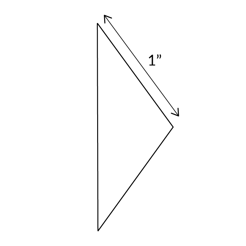 5-Point Diamond - English Paper Pieces