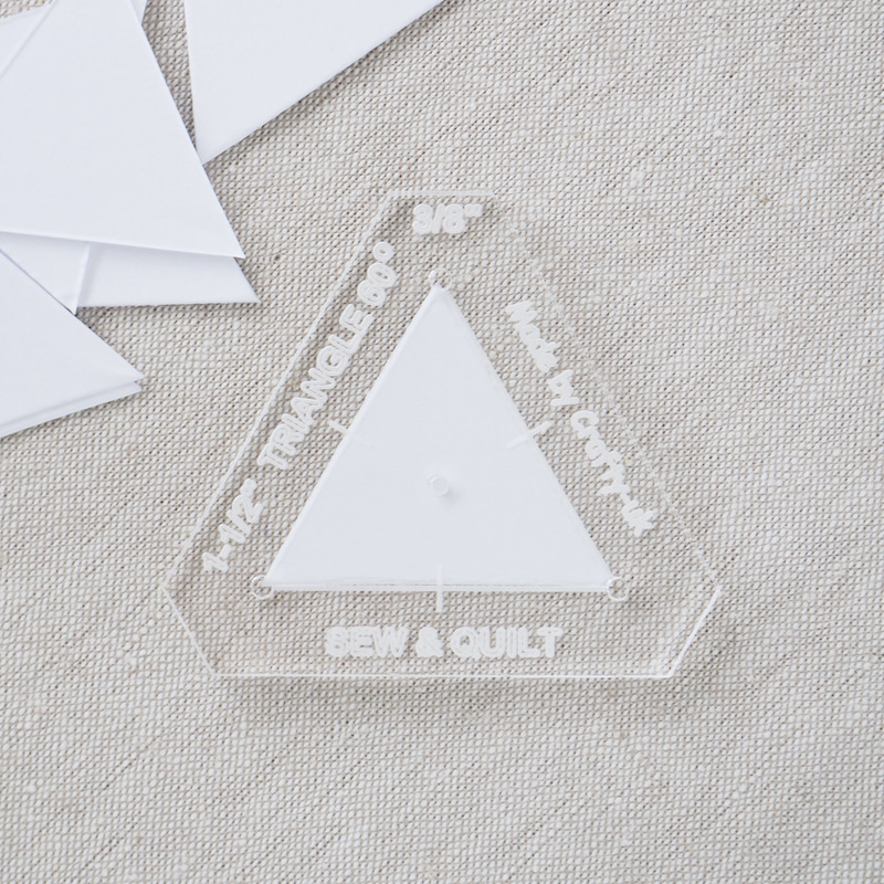 Equilateral Triangle - Acrylic Template