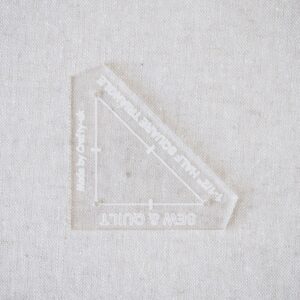 Half Square Triangle - Acrylic Template - Image 4