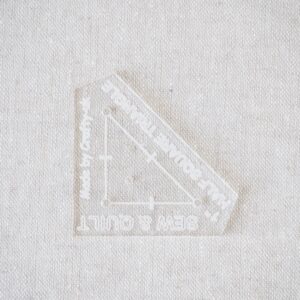 Half Square Triangle - Acrylic Template - Image 3