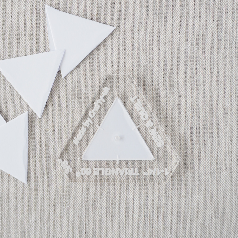 Equilateral Triangle - Acrylic Template