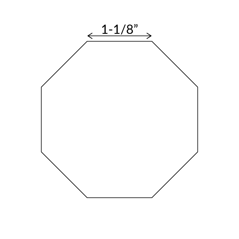 Octagon - English Paper Pieces