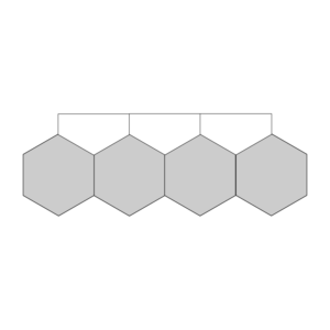 Half Hexagon (Pointed) - English Paper Pieces - Image 4
