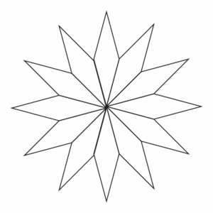 12-Point Diamond - English Paper Pieces - Image 9