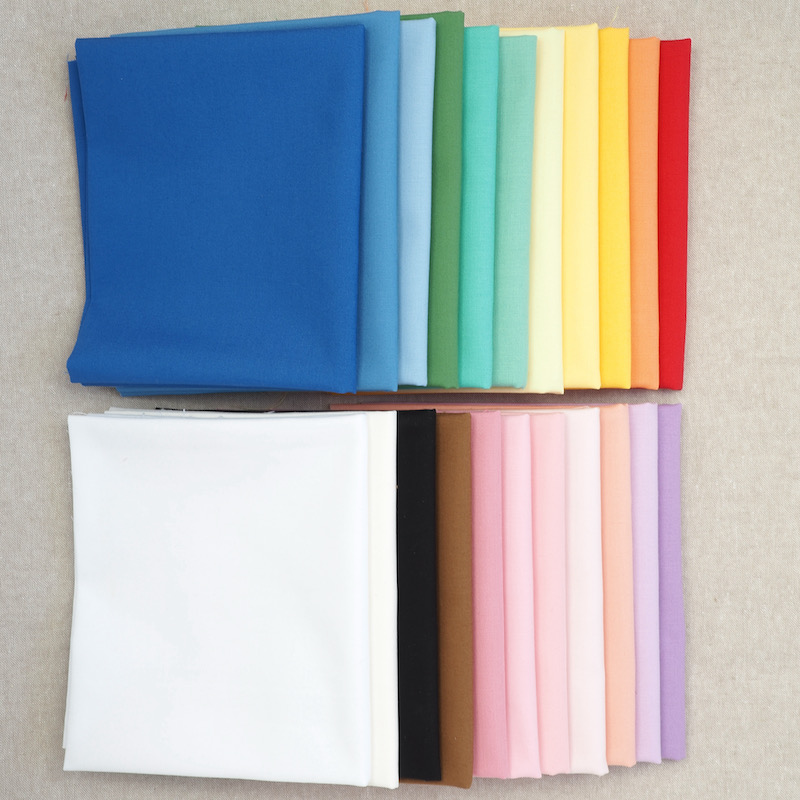 Kona Solids 1930s Colour Palette Fat Quarter Bundle