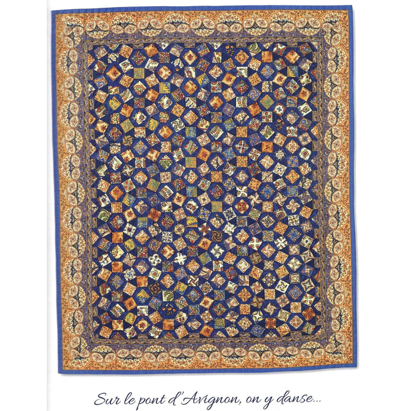 Sur le pont d'Arignon an y danse Quilt