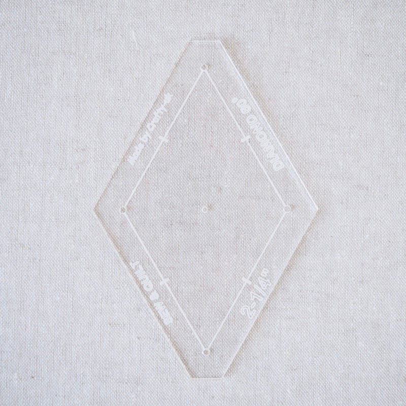 6-Point Diamond (60 degree) - Acrylic Template