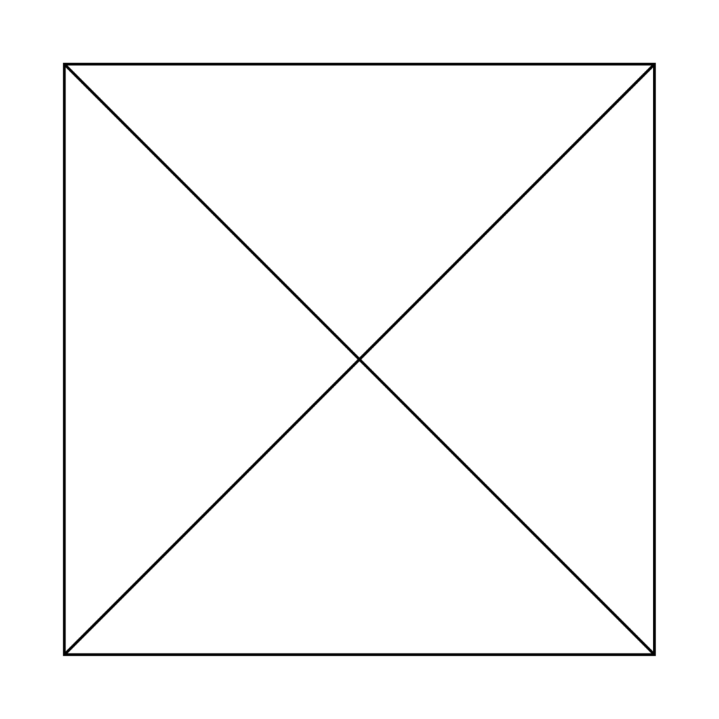Quarter Square Triangle - English Paper Pieces