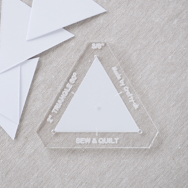 Equilateral Triangle - Acrylic Template