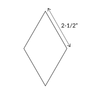 6-Point Diamond (60 degree) - English Paper Pieces - Image 11