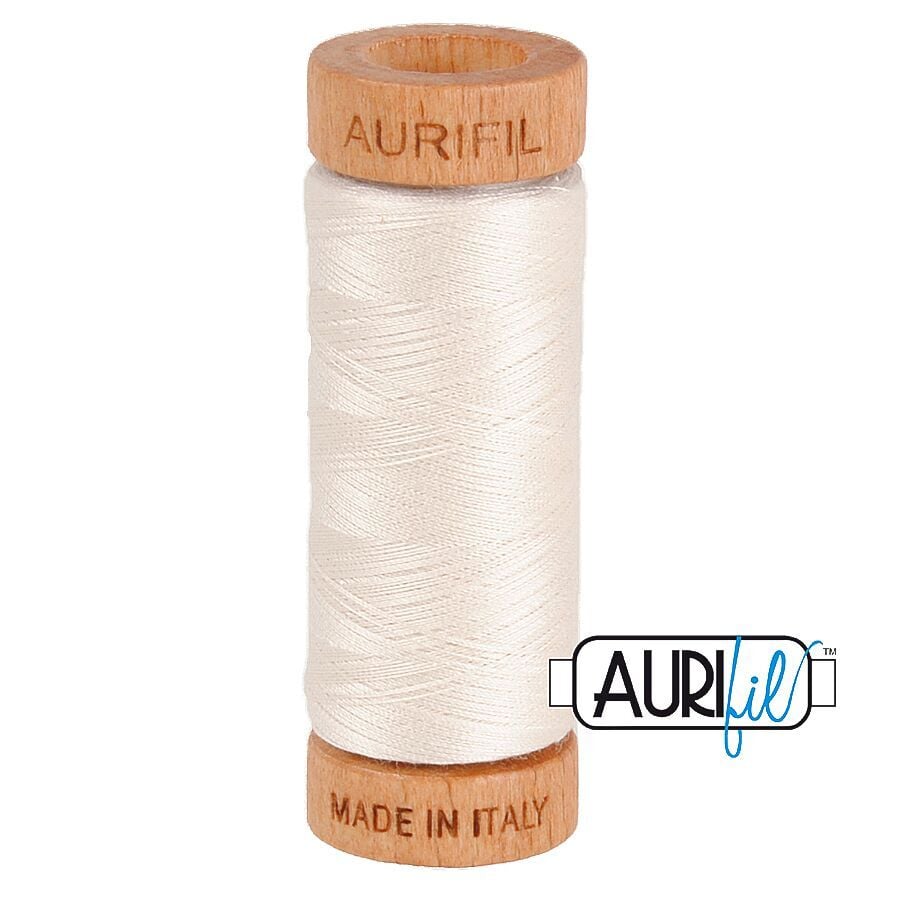 Aurifil 80wt Cotton Thread, Muslin #2311