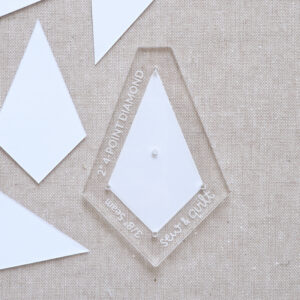 4-Point Diamond - Acrylic Template - Image 3