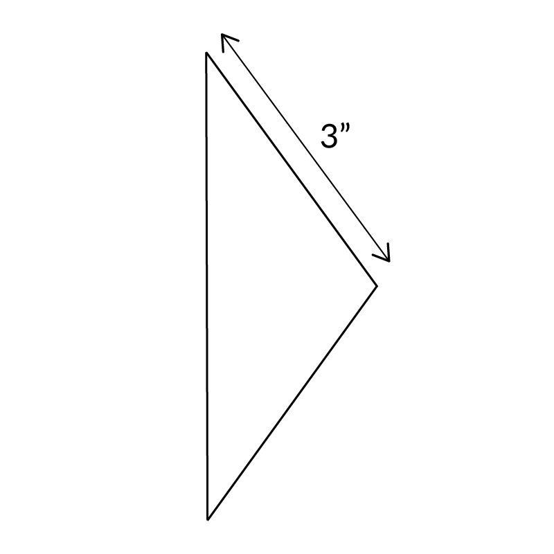 5-Point Diamond - English Paper Pieces