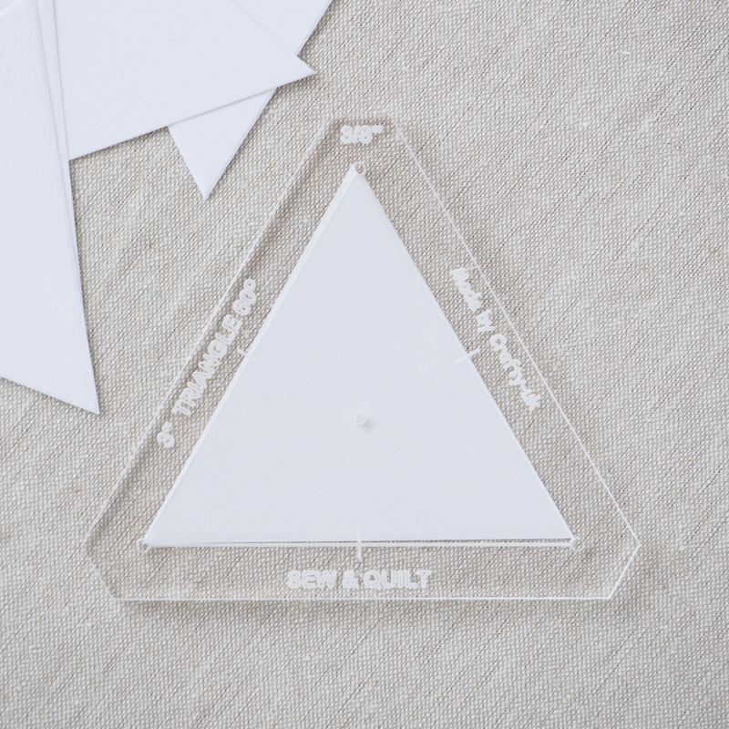 Equilateral Triangle - Acrylic Template
