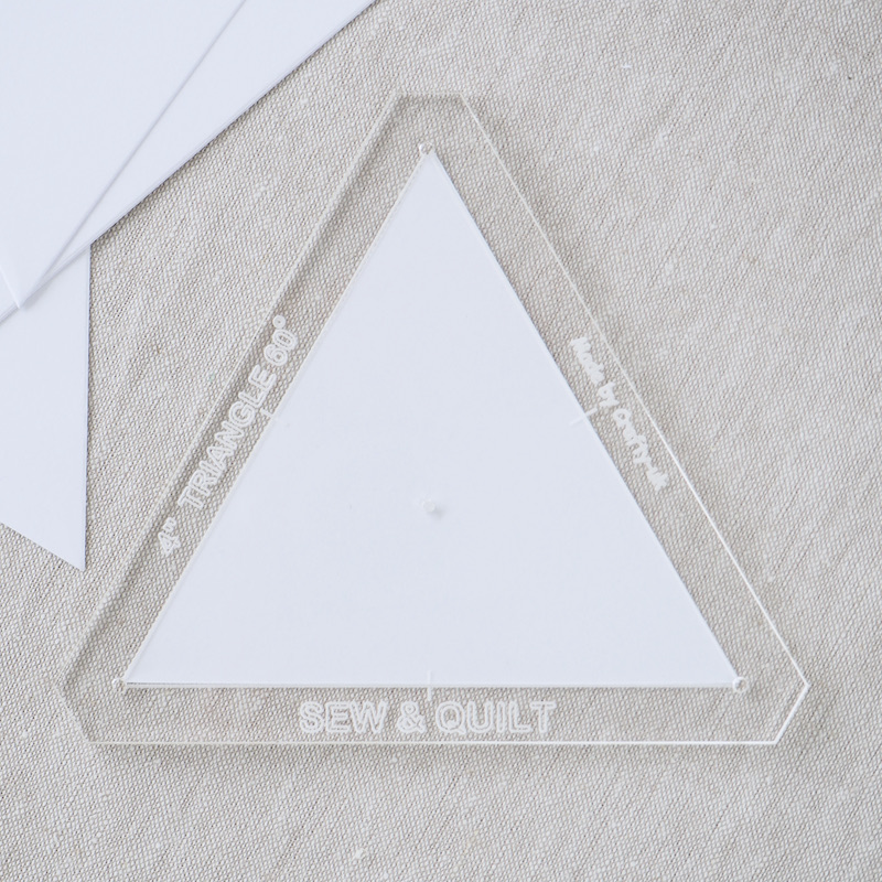 Equilateral Triangle - Acrylic Template