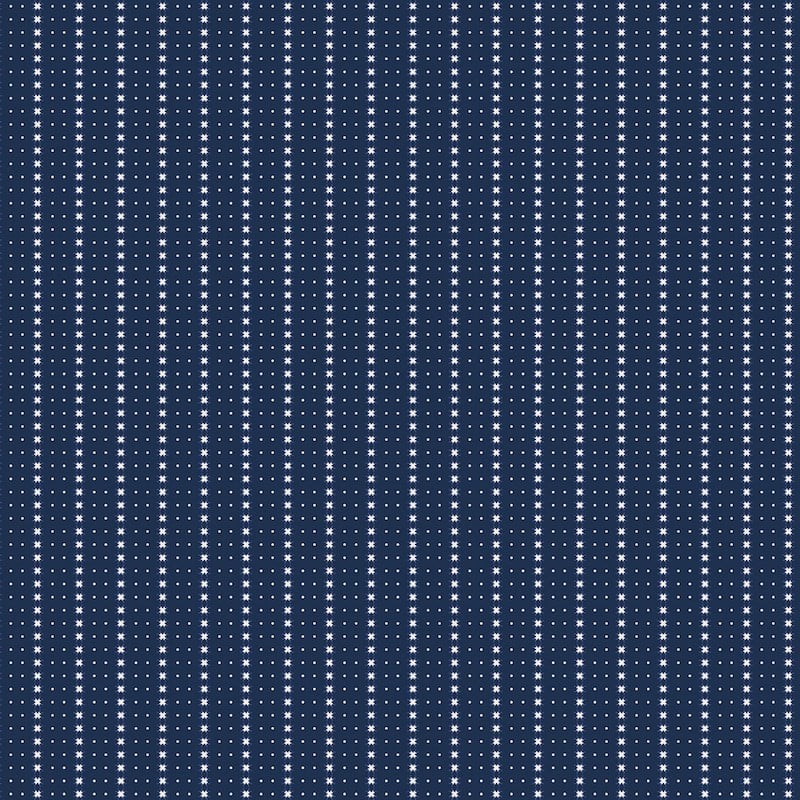 Lexington Navy Broken Stripe 52963-4