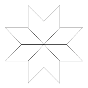 8-Point Diamond - English Paper Pieces - Image 2