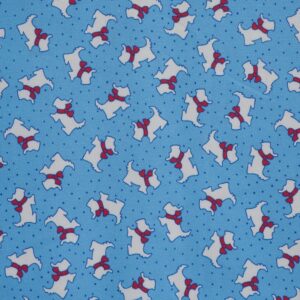 Aunt Grace Goes Scrappy Blue Scottie | R351535D-BLUE - Image 1