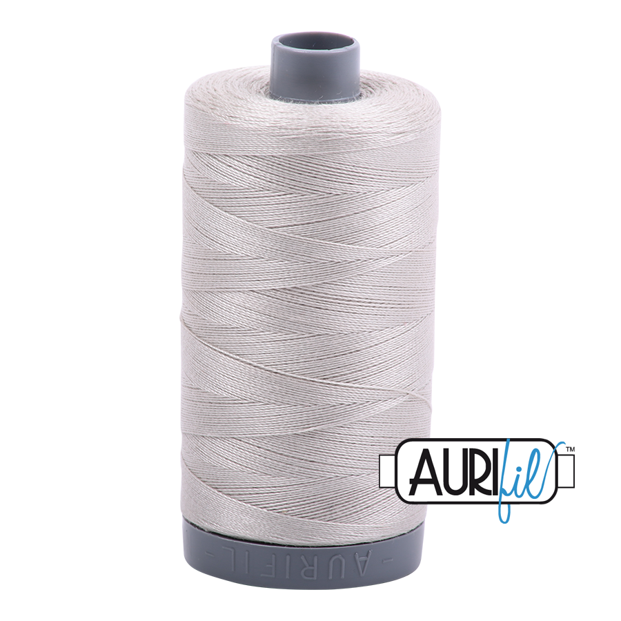 Aurifil 28wt Cotton Thread, Moonshine #6724