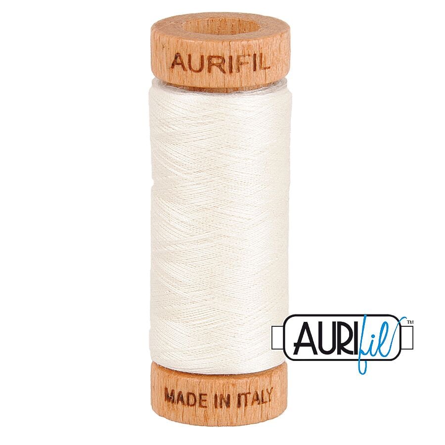 Aurifil 80wt Cotton Thread, Sea Biscuit #6722