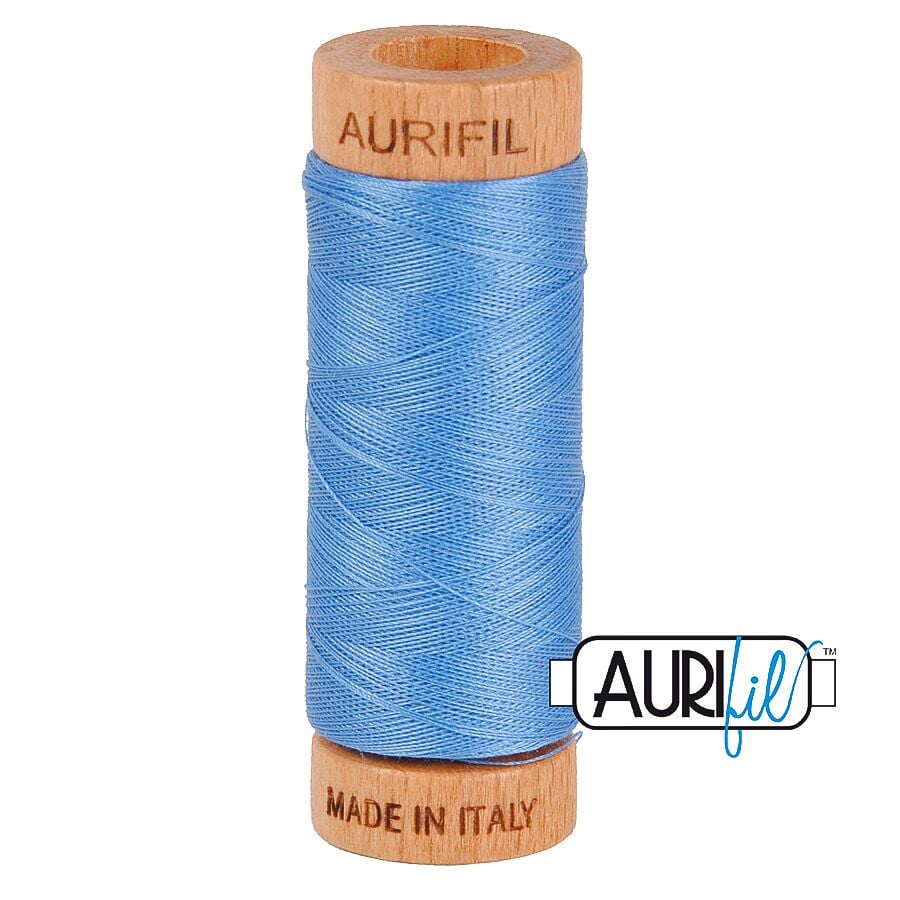Aurifil 80wt Cotton Thread, Dusty Blue Violet #2725