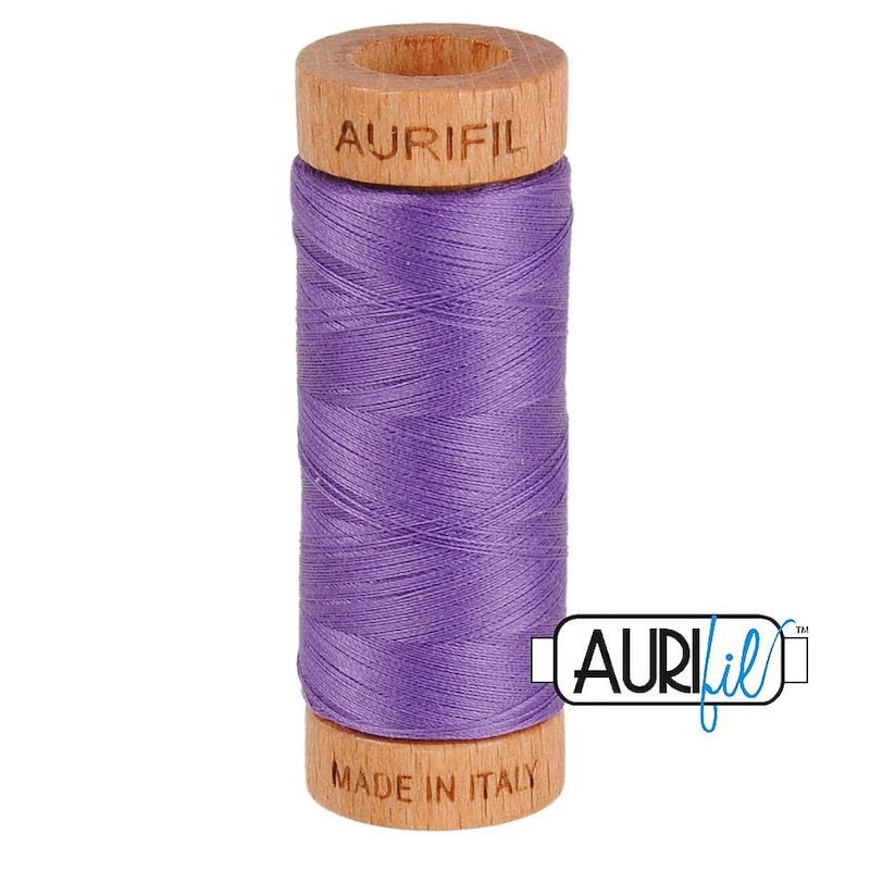 Aurifil 80wt Dusty Lavender #1243 - 100% Cotton Thread