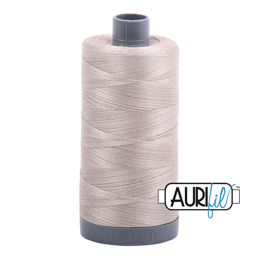 Aurifil 28wt Cotton Thread, Pewter #6711