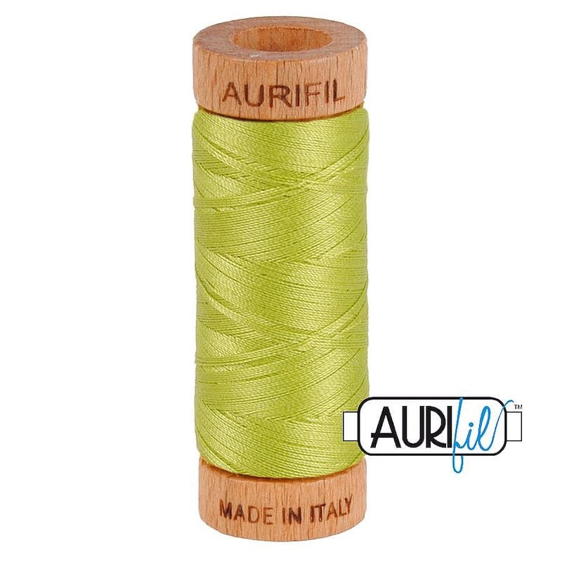 Aurifil 80wt Spring Green #1231 - 100% Cotton Thread