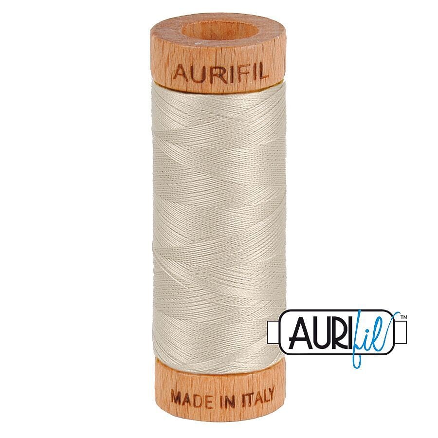 Aurifil 80wt Cotton Thread, Moondust #6725