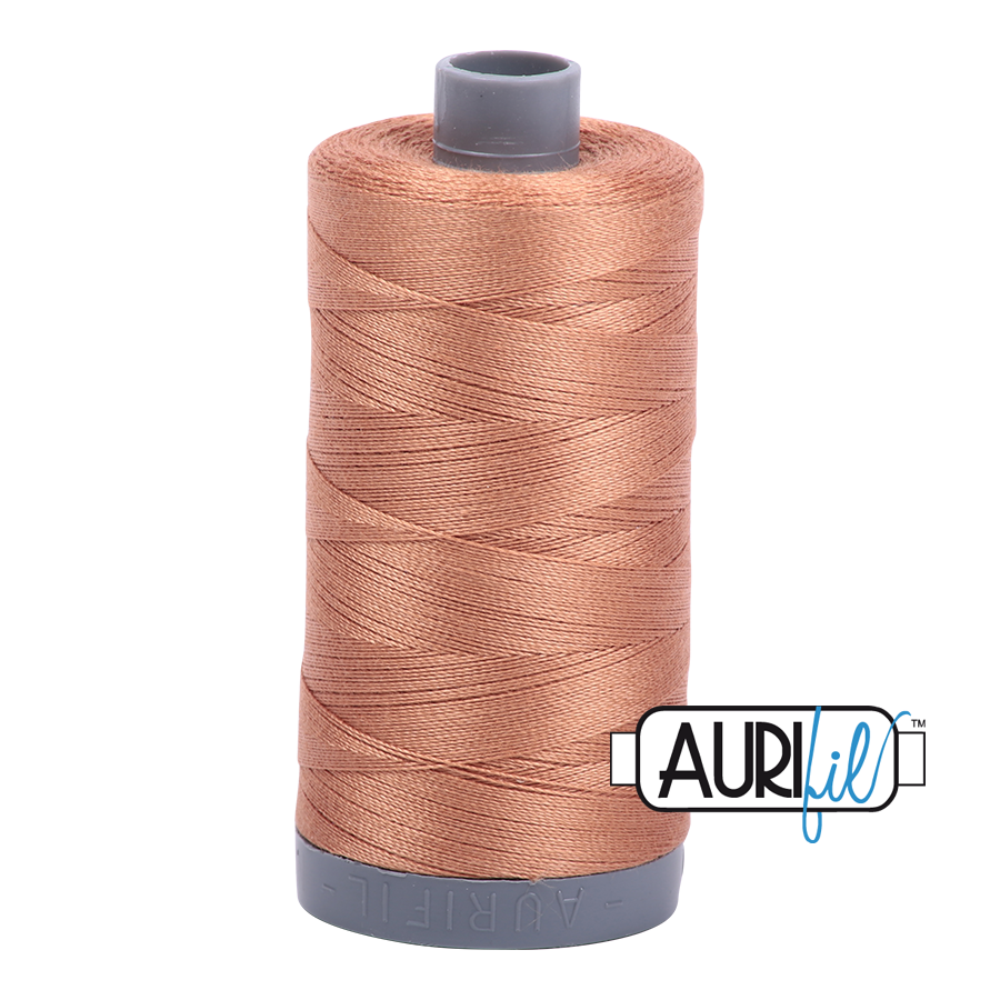 Aurifil 28wt Cotton Thread, Light Chestnut #2330