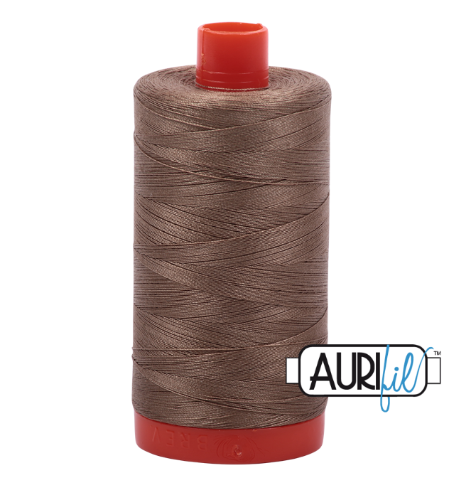 Aurifil 50wt Cotton Thread, Sandstone 2370