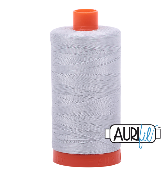 Aurifil 50wt Cotton Thread, Dove 2600