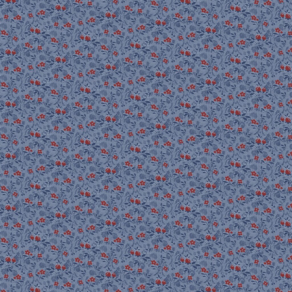 Victory Gardens Tiny Victorian Floral | CD2112-BLUE