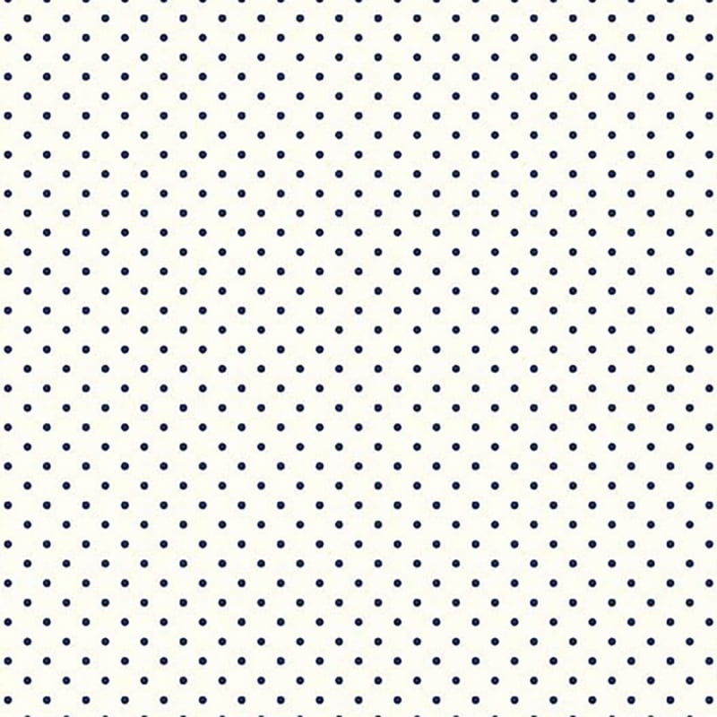 Le Creme Swiss Dot, Navy | C660-21