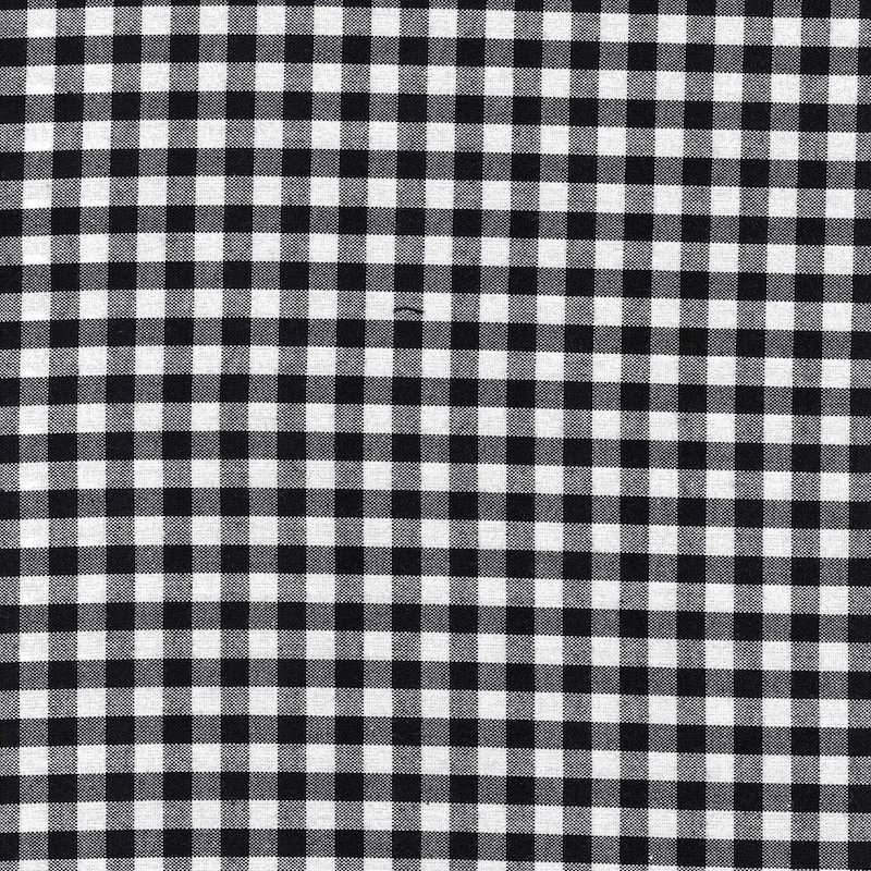 Carolina Gingham 1/4" Black | 16368-2