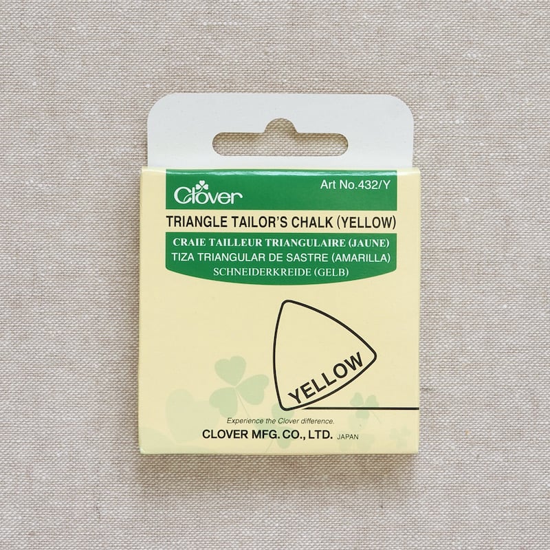 Clover Tailors Chalk, Yellow Triangle