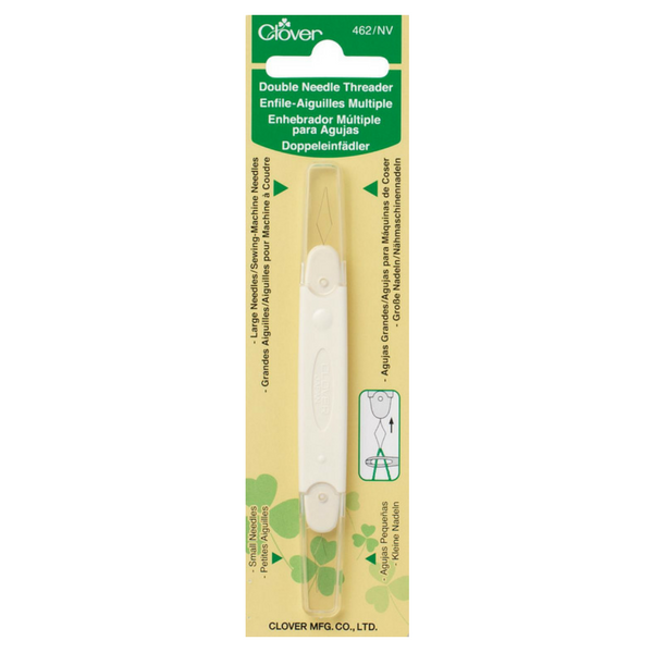 Clover Double Needle Threader
