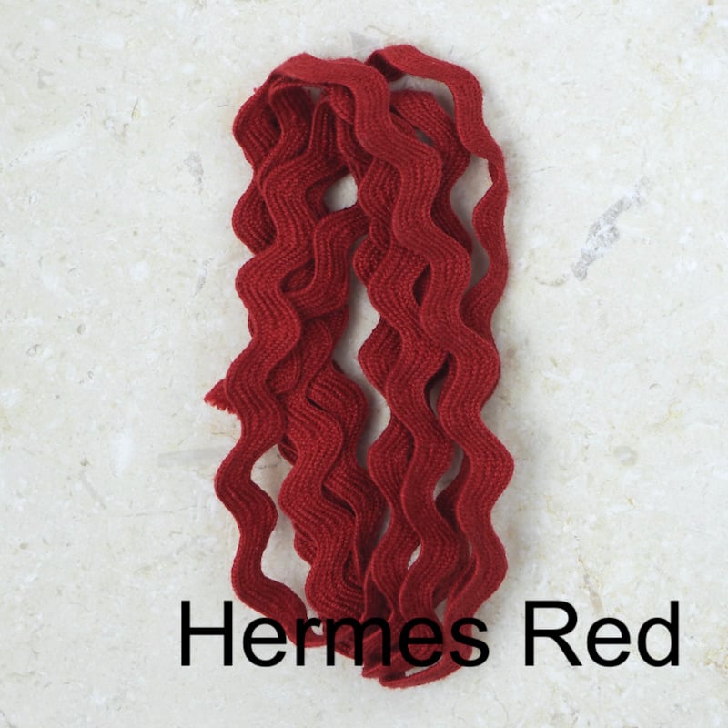 Cotton Ric Rac Trim 3/8" wide (10mm)