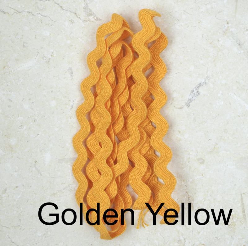 Cotton Ric Rac Trim 3/8" wide (10mm)