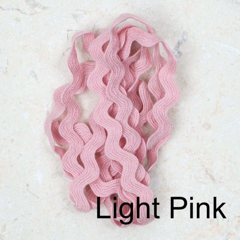 Cotton Ric Rac Trim 3/8" wide (10mm)