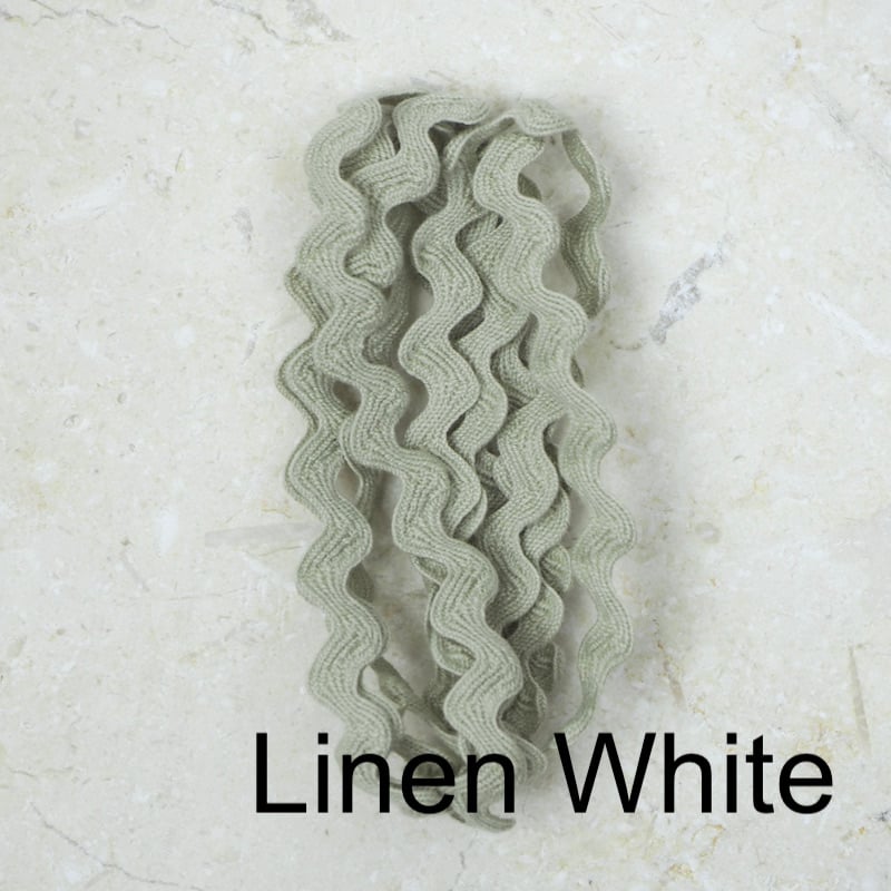 Cotton Ric Rac Trim 3/8" wide (10mm)