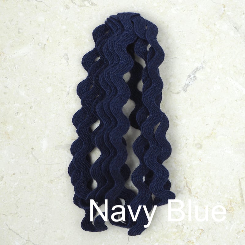 Cotton Ric Rac Trim 3/8" wide (10mm)