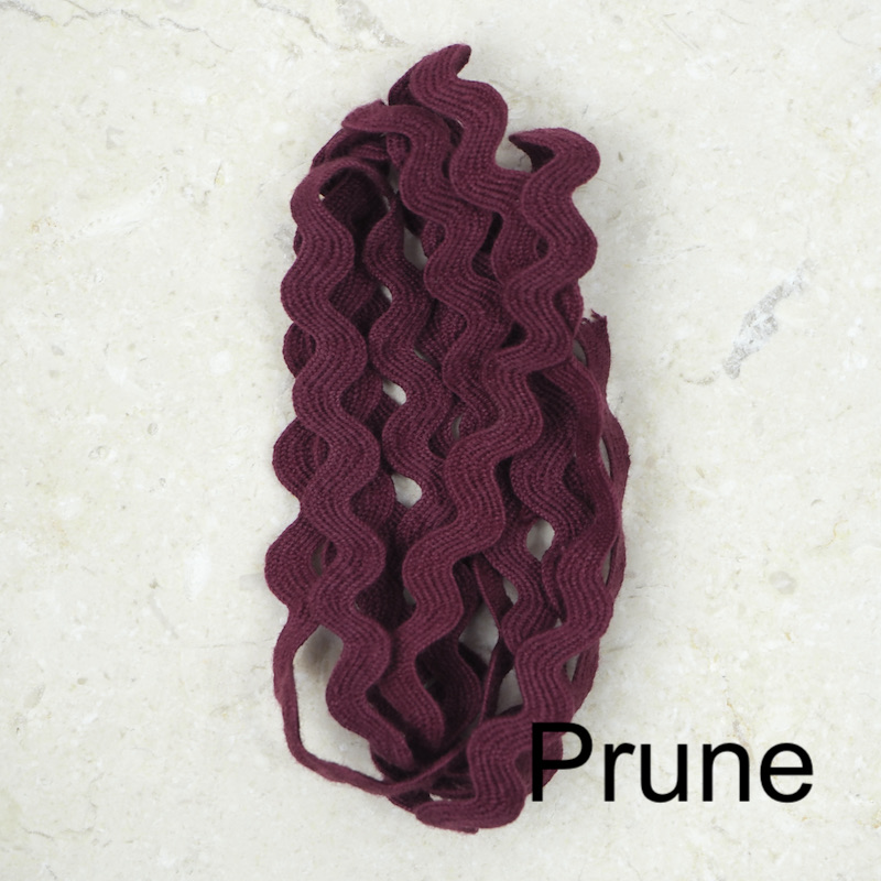 Cotton Ric Rac Trim 3/8" wide (10mm)