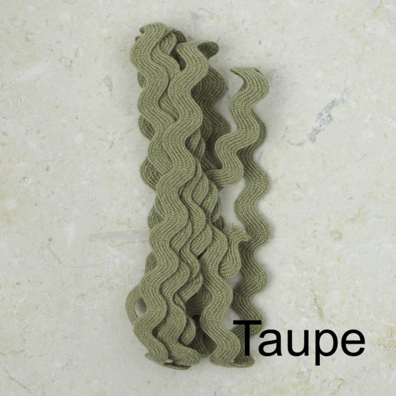 Cotton Ric Rac Trim 3/8" wide (10mm)