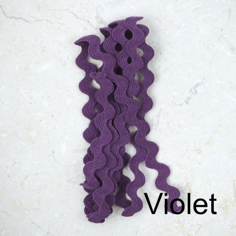 Cotton Ric Rac Trim 3/8" wide (10mm)