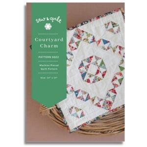 Courtyard Charm Mini Quilt Pattern - Image 1
