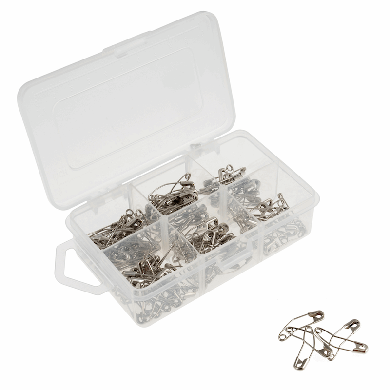 Quilters 1-1/2" Curved Basting Pins, 150pcs