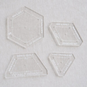 Cutter Cushion - Acrylic Template Set Quilt - Image 2