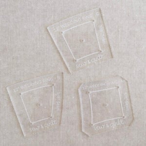 Double Wedding Ring - Acrylic Templates - Image 4